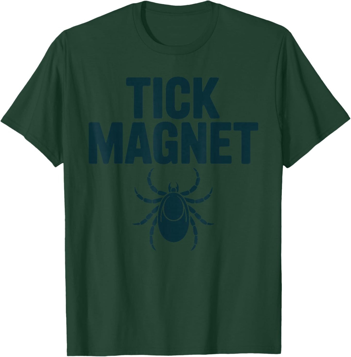 Funny Tick Art Women Lyme Disease Tick Parasite Tick T-Shirt - T-Shirt | Forest