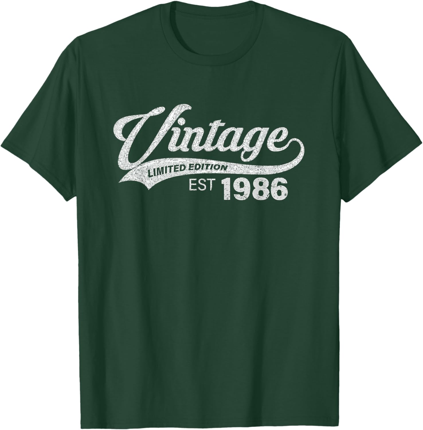 Vintage 1986 Cool 40 Years Old Bday Men Women 40th Birthday T-Shirt - T-Shirt | Forest