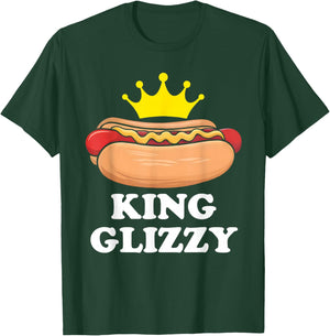 King Glizzy Funny Glizzy Gobbler Meme Hot Dog Women Kids T-Shirt - T-Shirt | Forest