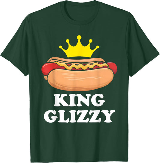 King Glizzy Funny Glizzy Gobbler Meme Hot Dog Women Kids T-Shirt - T-Shirt | Forest