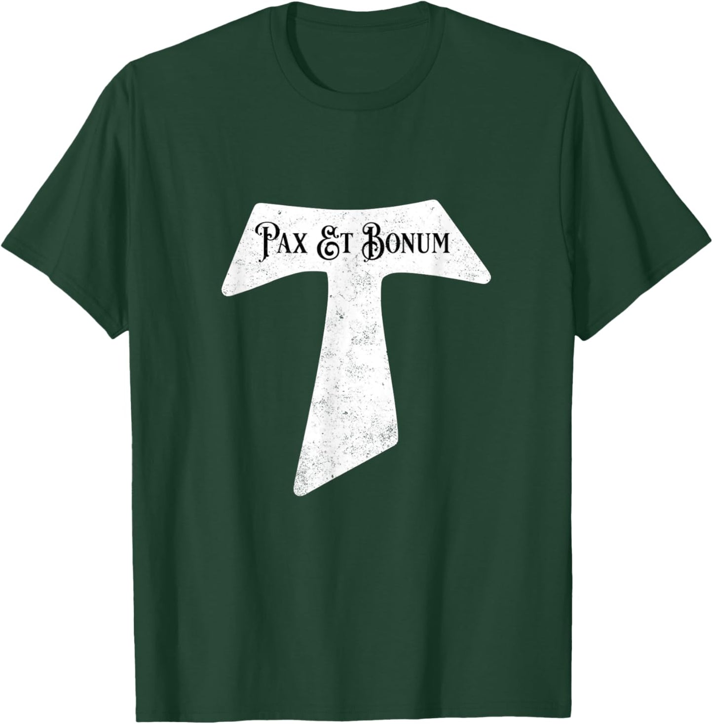Retro Tau Cross T-Shirt - T-Shirt | Forest