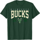 Offizieller NBA-Battle-Test der Milwaukee Bucks T-Shirt - T-Shirt | Forest