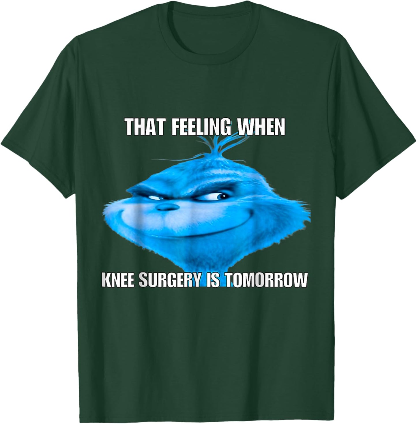 That Feeling When Knee Surgery Is Tomorrow Bird Funny Meme T-Shirt - T-Shirt | Forest