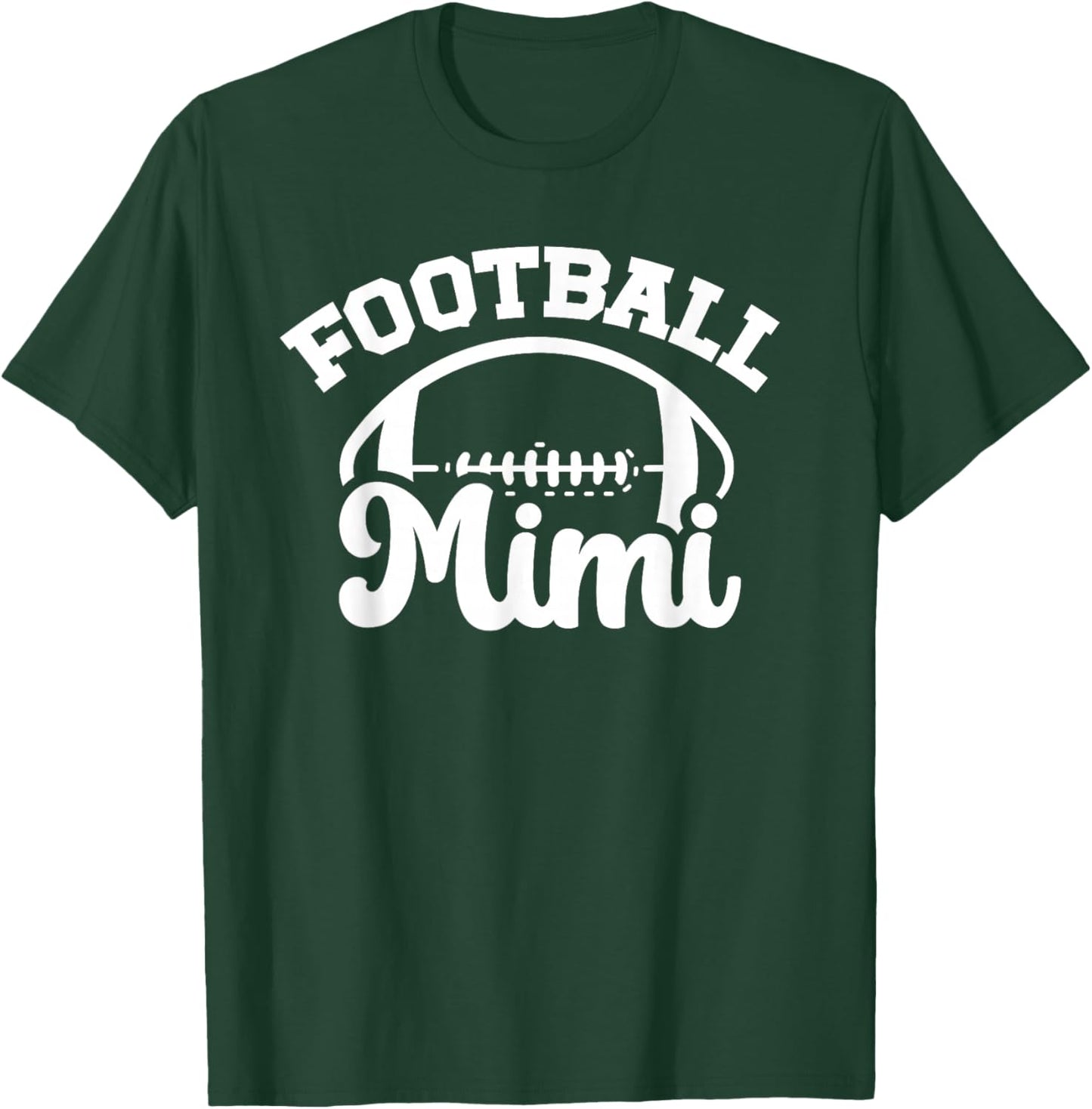 Football Mimi Proud Grandma Mimi Of A Football Player Mimi T-Shirt - T-Shirt | Forest