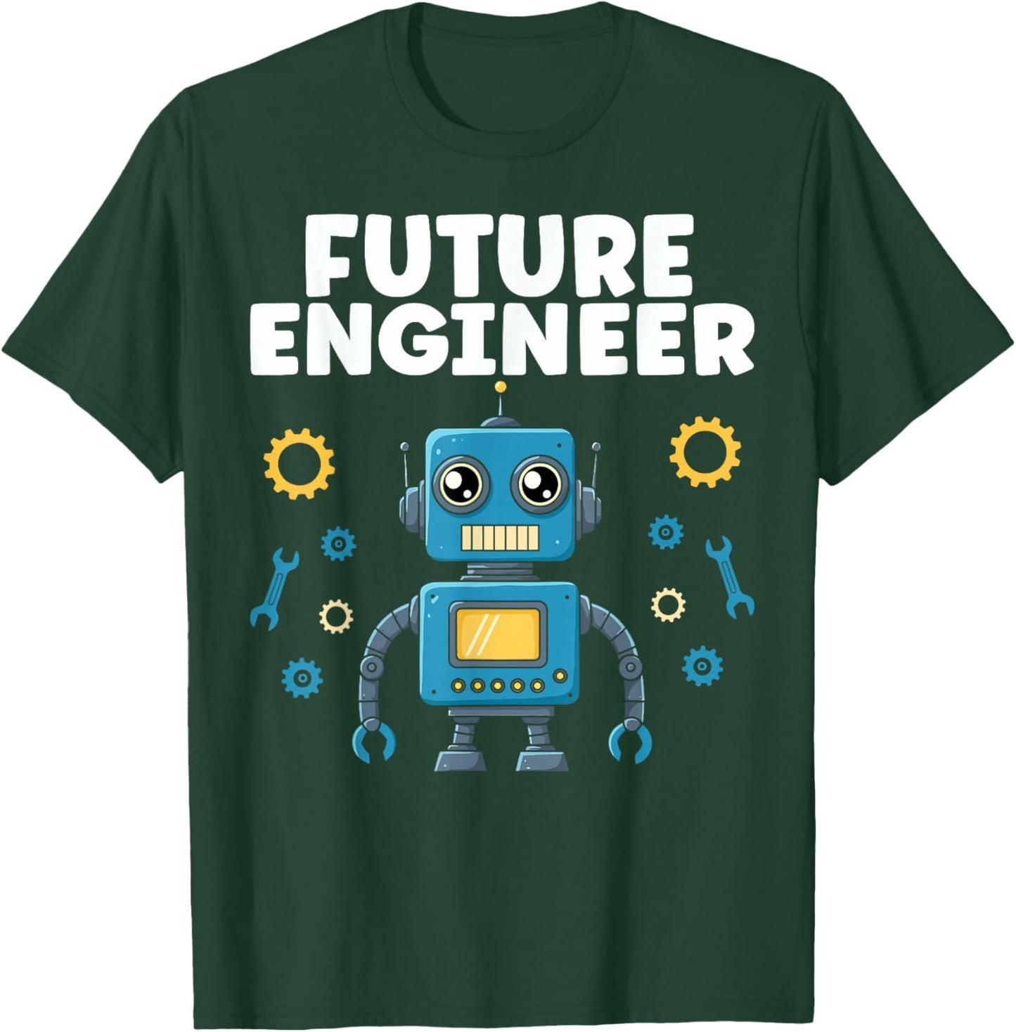 Electrical Mechanical Engineering Future Engineer T-Shirt - T-Shirt | Forest