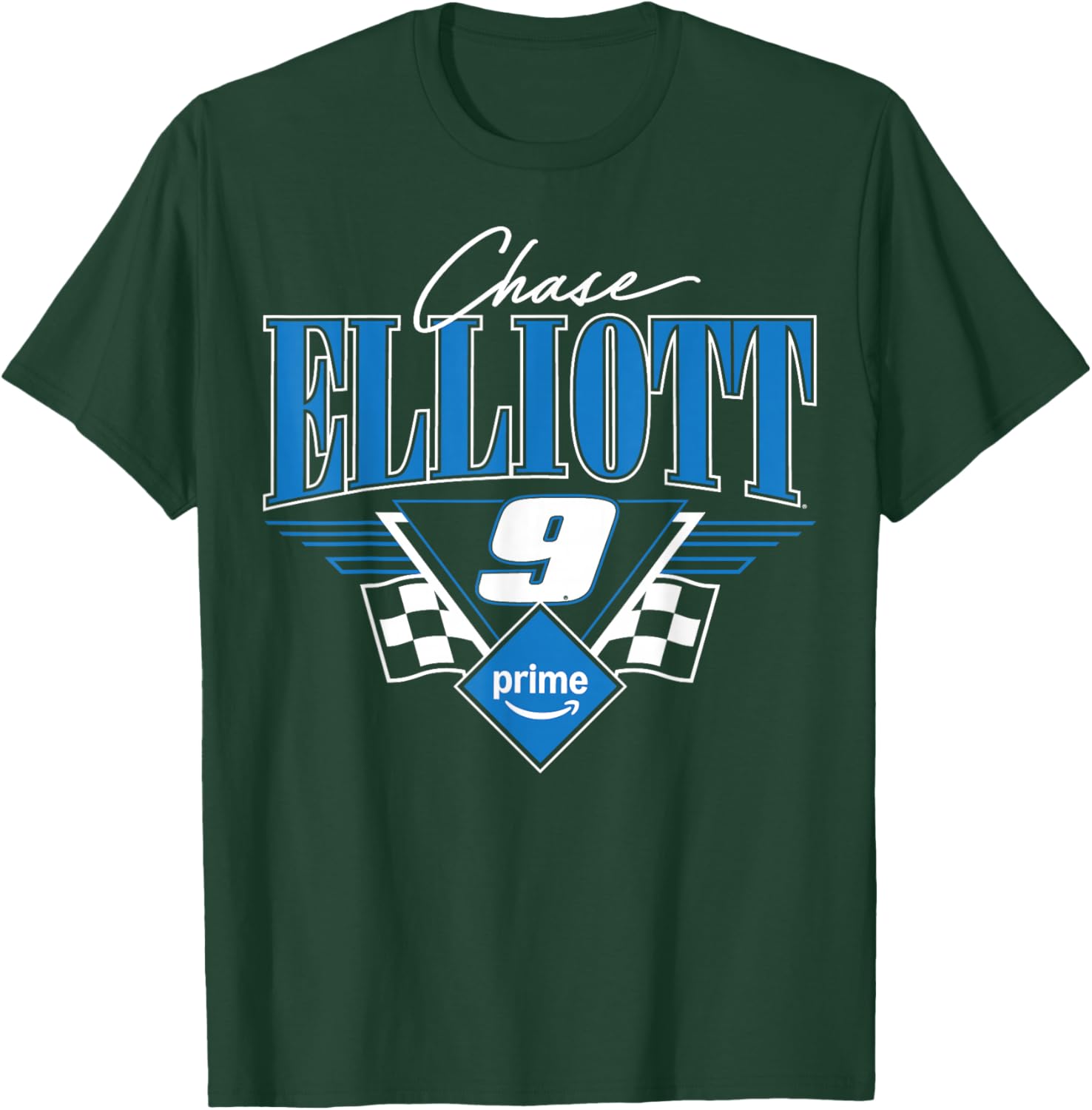 NASCAR - Chase Elliott #9 Prime Wings - Hendrick Motorsports T-Shirt - T-Shirt | Forest