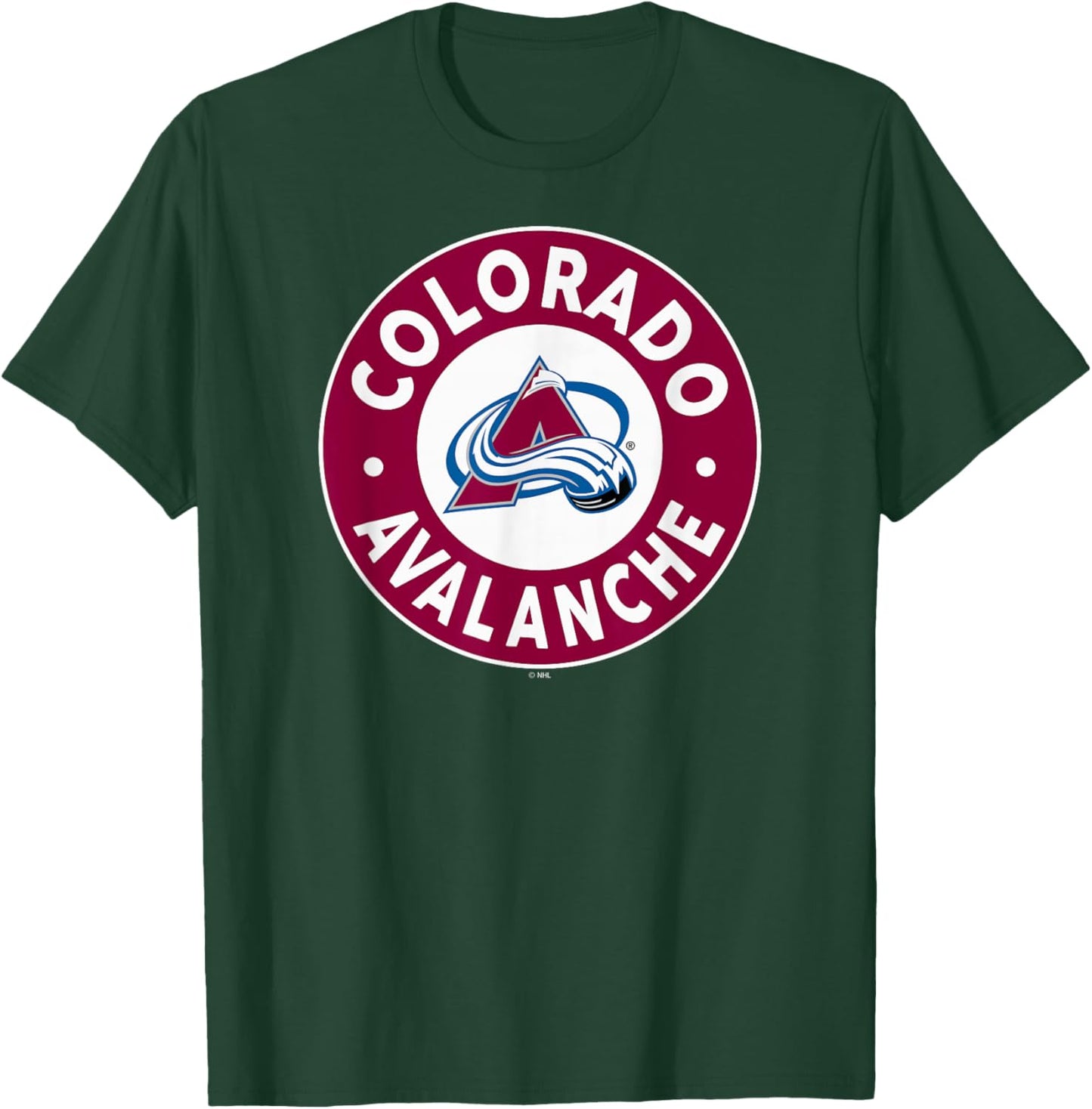 Colorado Avalanche Symbol Navy Officially Licensed T-Shirt - T-Shirt | Forest