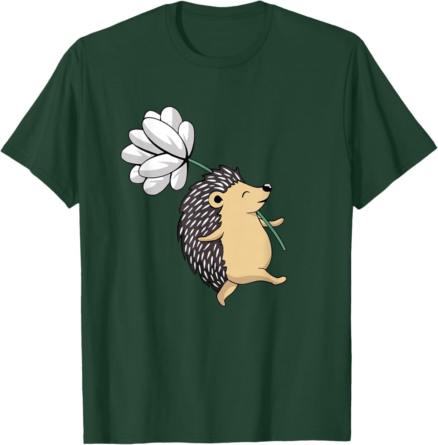 Kids Hedgehog Shirt for Boys Or Girls | Cute Hedgehog Gift T-Shirt - T-Shirt | Forest