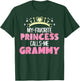 My Favorite Princess Calls Me Grammy Funny Cute Grandma T-Shirt - T-Shirt | Forest