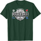 NCAA Women's Volleyball Championship 2025 Four Team T-Shirt - T-Shirt | Forest