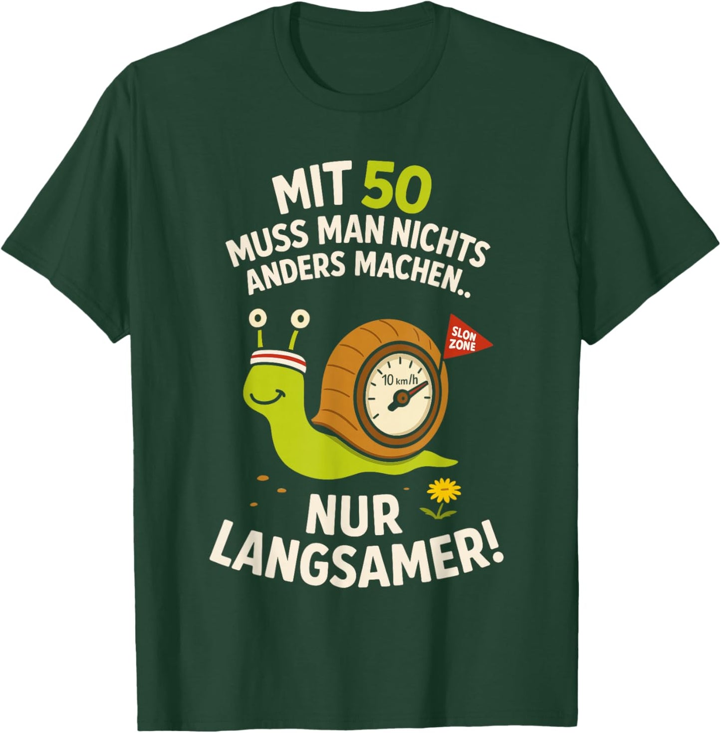 50. Geburtstag T-Shirt - T-Shirt | Forest