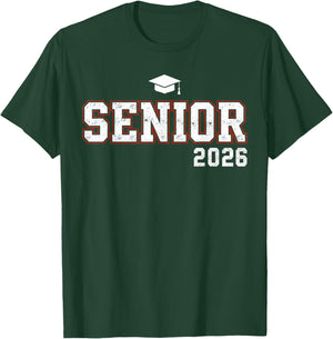 Senior 2026 Graduation School Student Kids Girl T-Shirt - T-Shirt | Forest