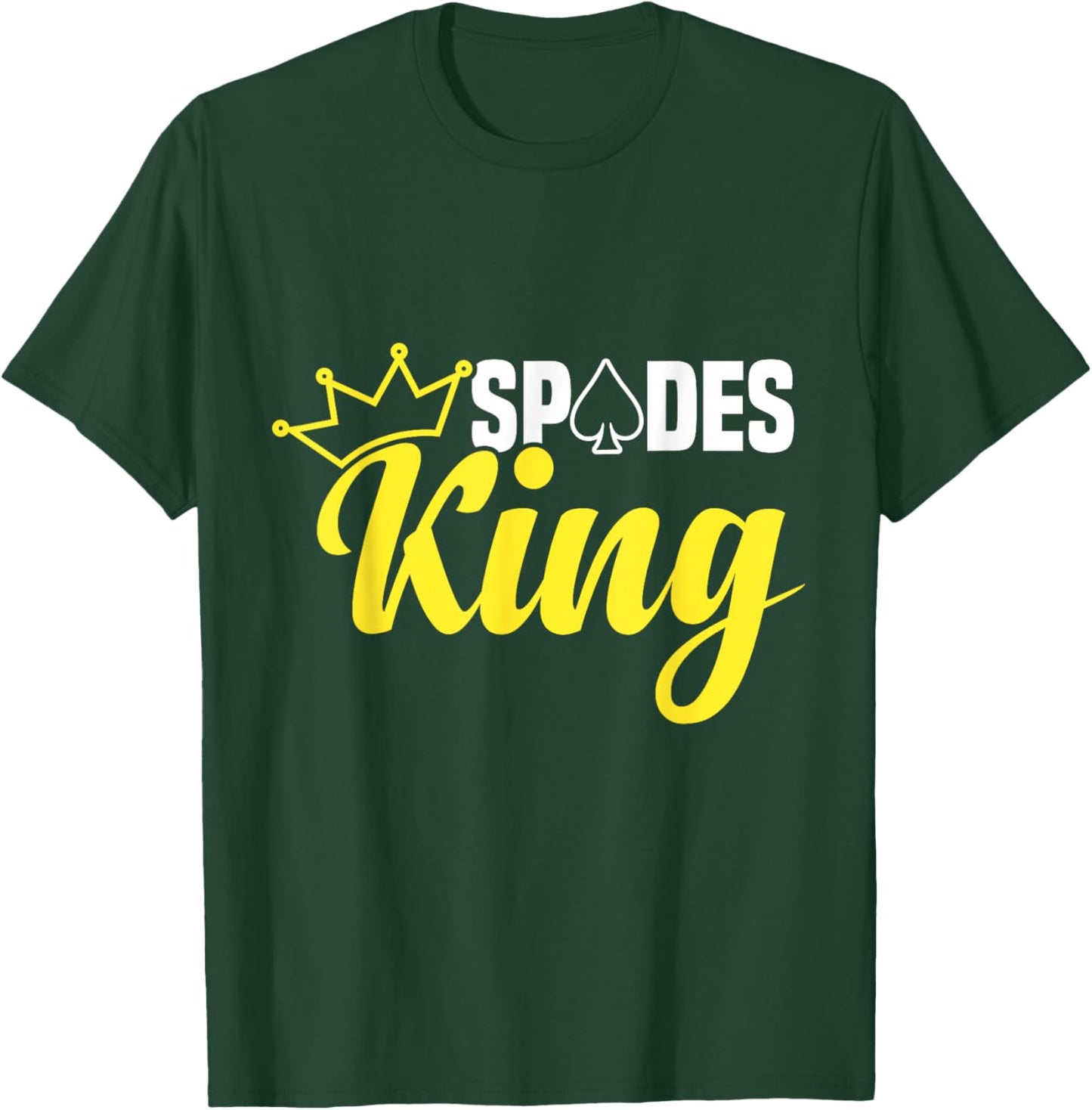 Spades Card Game | Playing Cards T-Shirt - T-Shirt | Forest