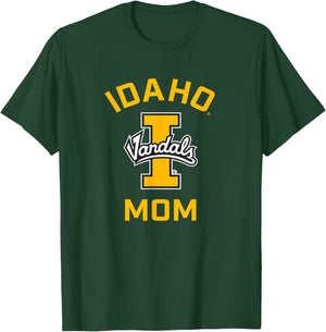 University of Idaho Vandals Arched Mom T-Shirt - T-Shirt | Forest