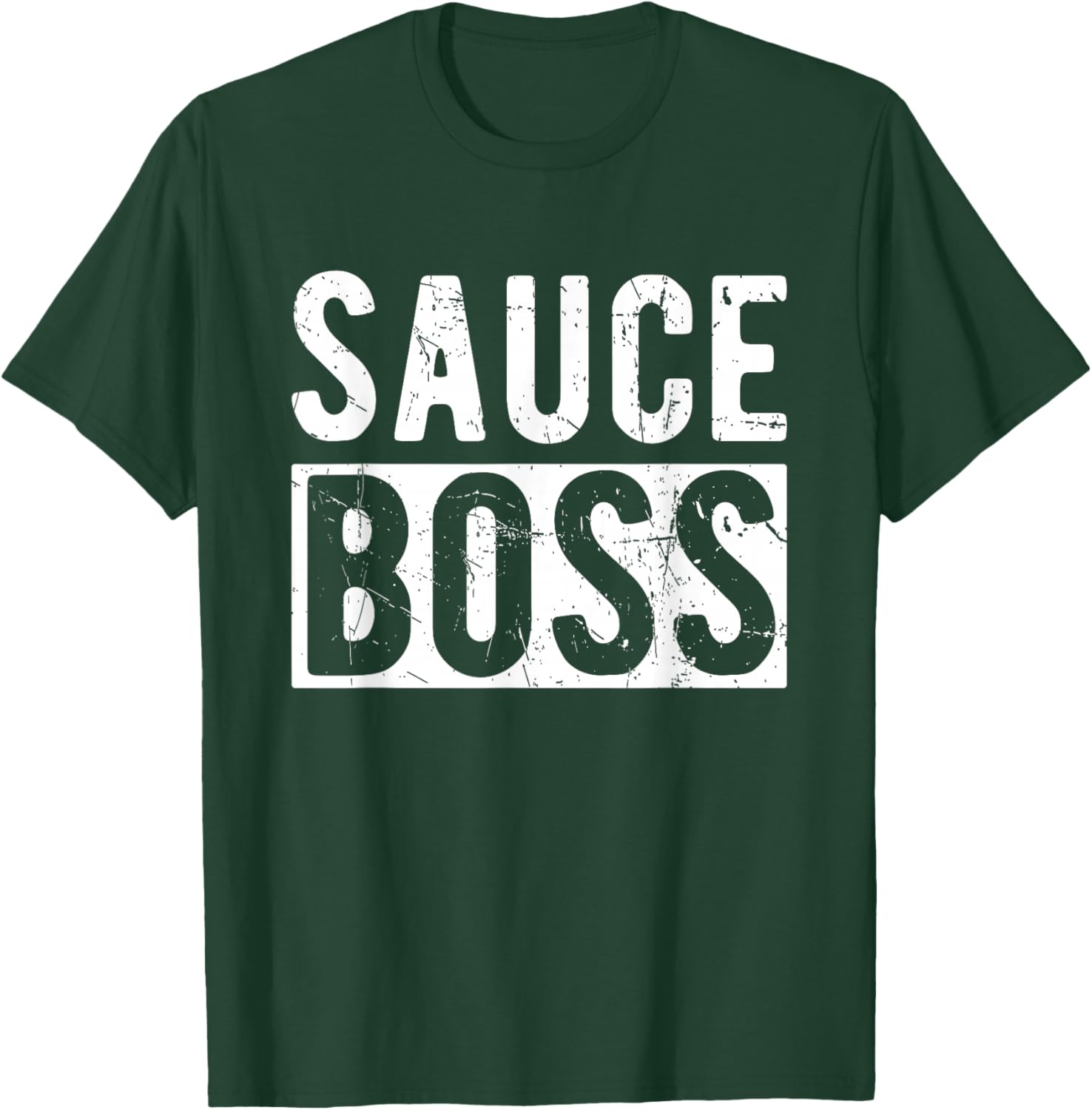 Sauce BOSS Culinary Sauce Enthusiast Restaurant Chef Boss T-Shirt - T-Shirt | Forest