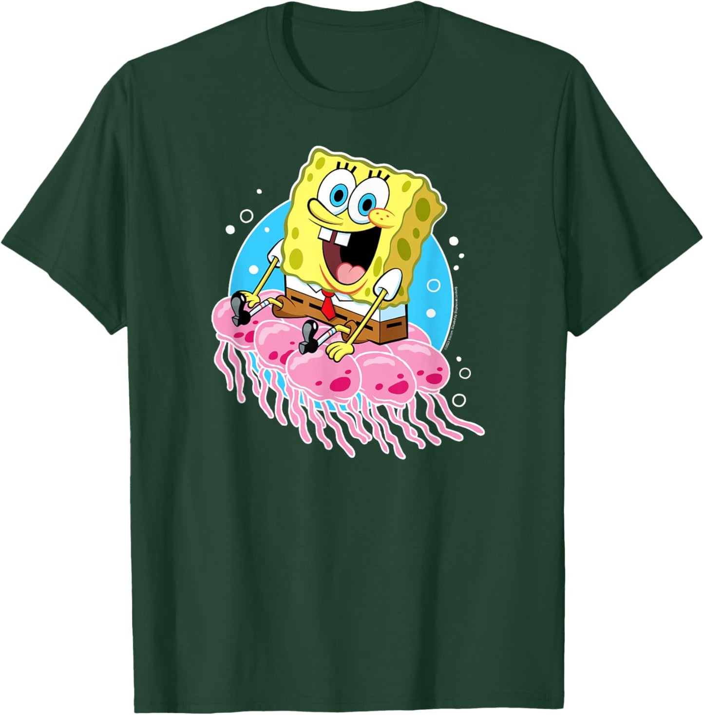 SpongeBob SquarePants - Jellyfish Ride T-Shirt - T-Shirt | Forest