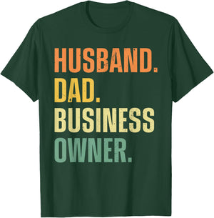 Best Business Owner Art For Husband Dad Small Business Owner T-Shirt - T-Shirt | Forest