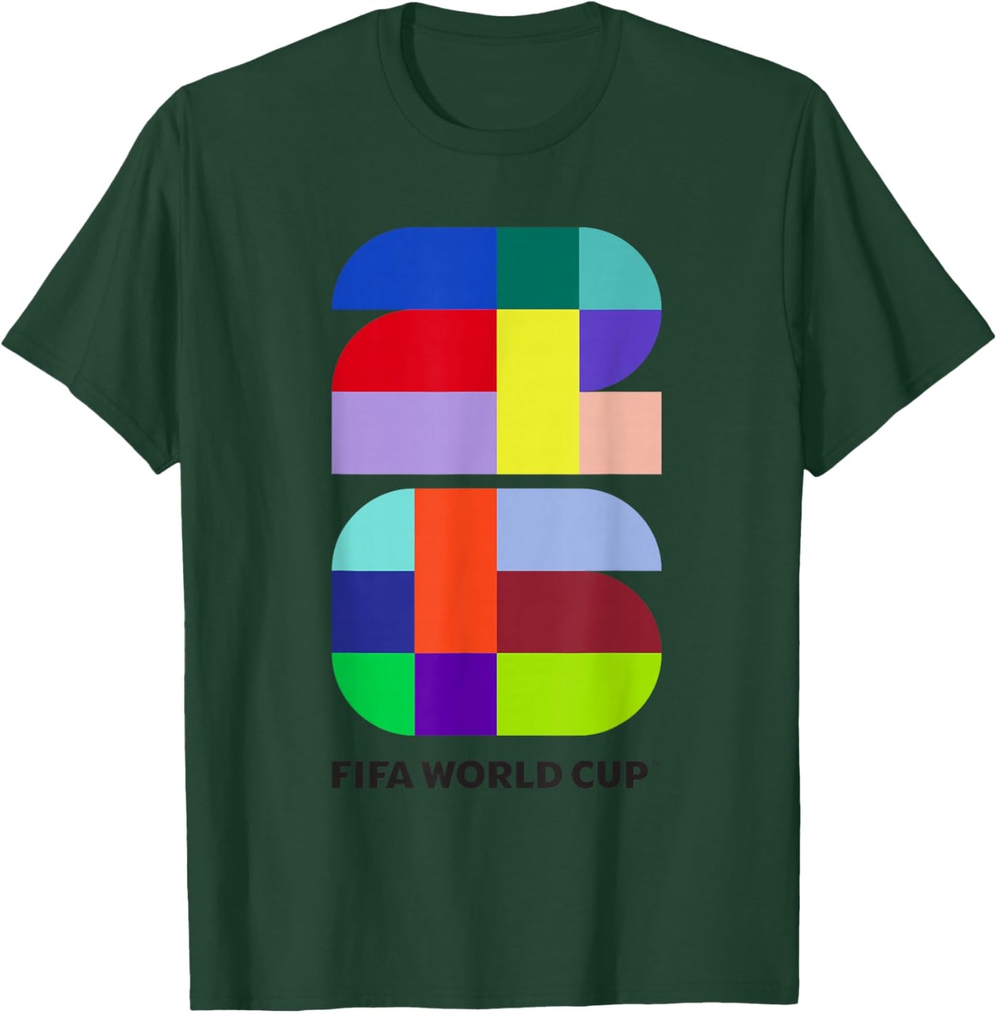 FIFA World CUP26 FIFA Host Country Logo Color T-Shirt - T-Shirt | Forest