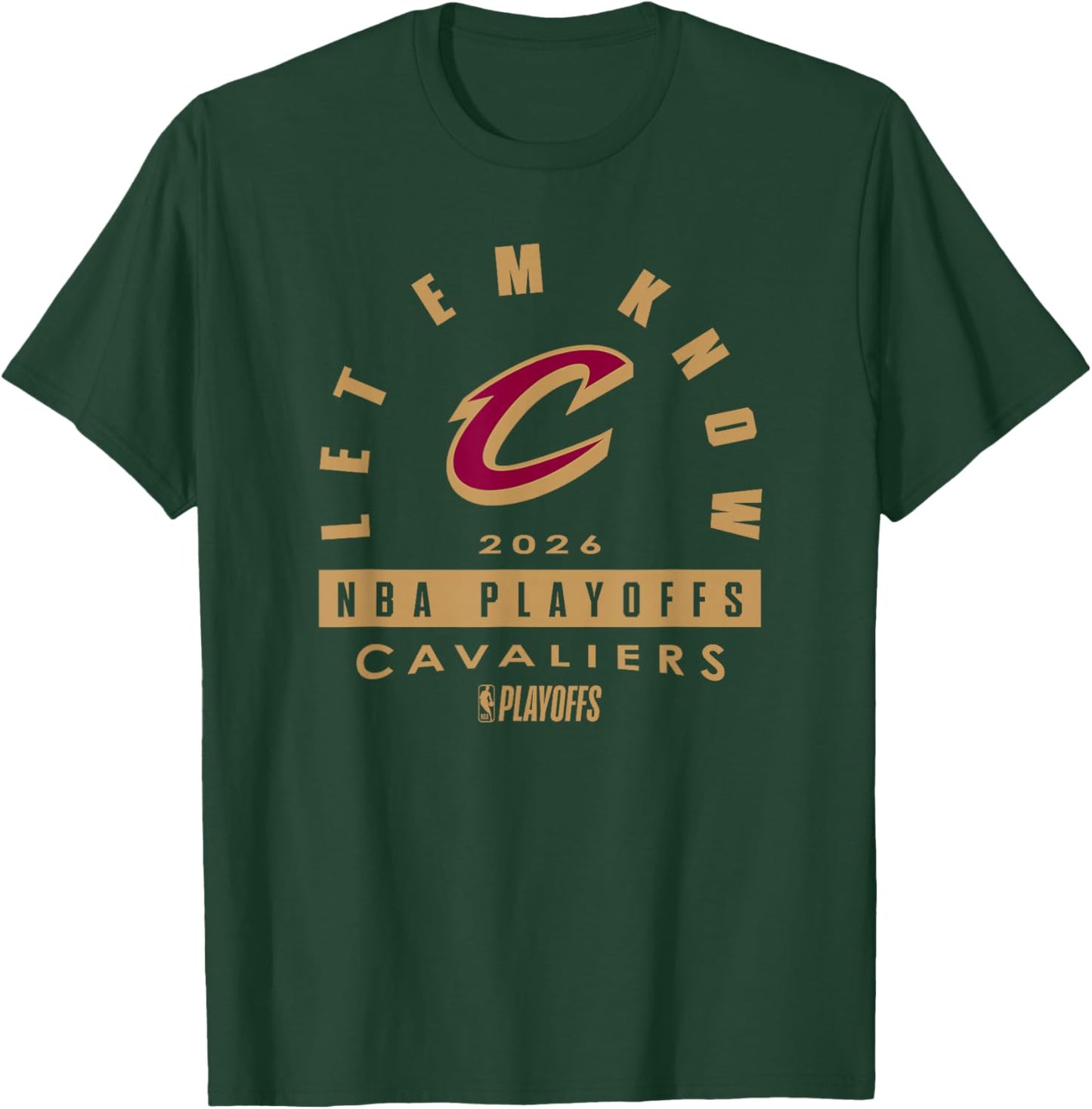 NBA 2026 Playoffs Mantra Cavaliers Over The Rainbow T-Shirt - T-Shirt | Forest