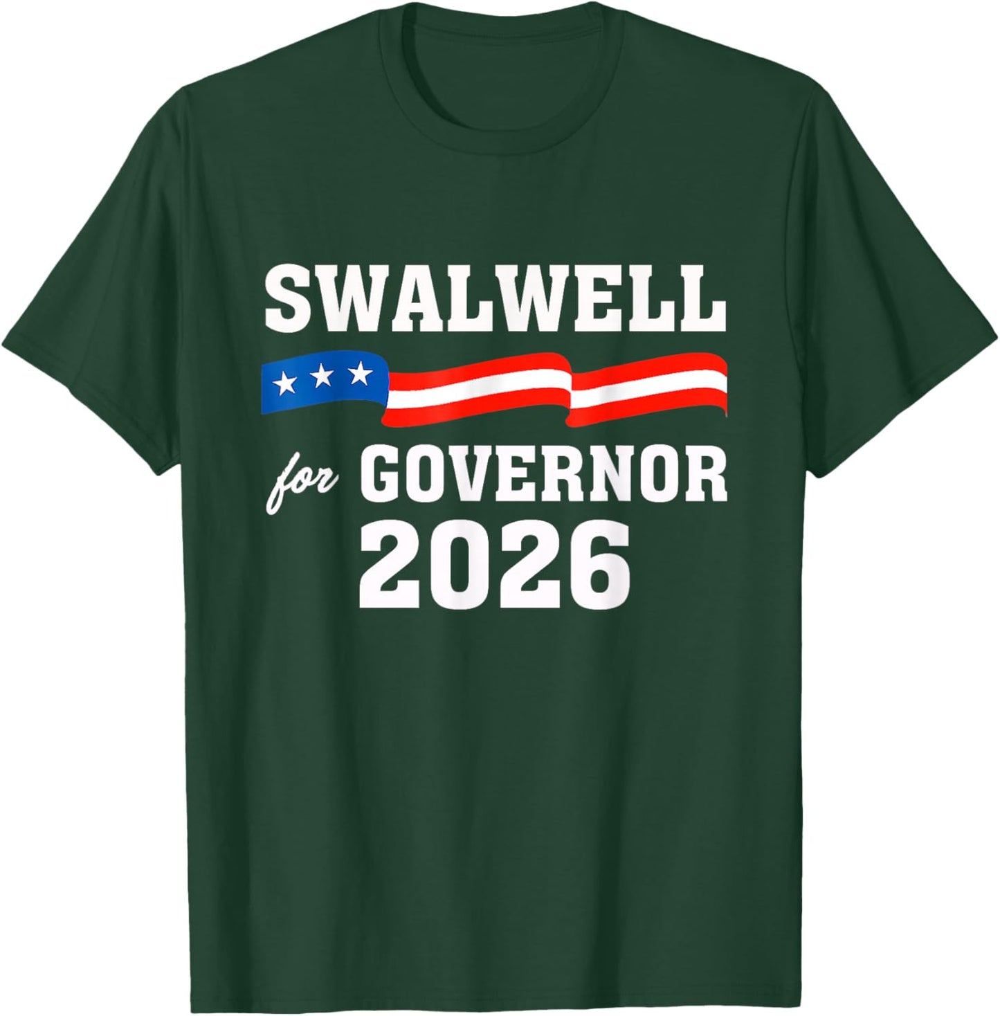 Eric Swalwell for Governor of California Swalwell 2026 T-Shirt - T-Shirt | Forest