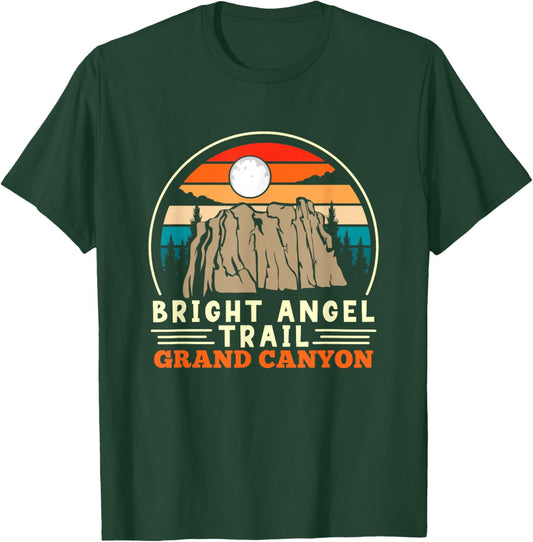 Bright Angel Trail Grand Canyon Hiker Hiking T-Shirt - T-Shirt | Forest