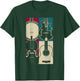 Bluegrass Instrument Pop Art Style Art T-Shirt - T-Shirt | Forest
