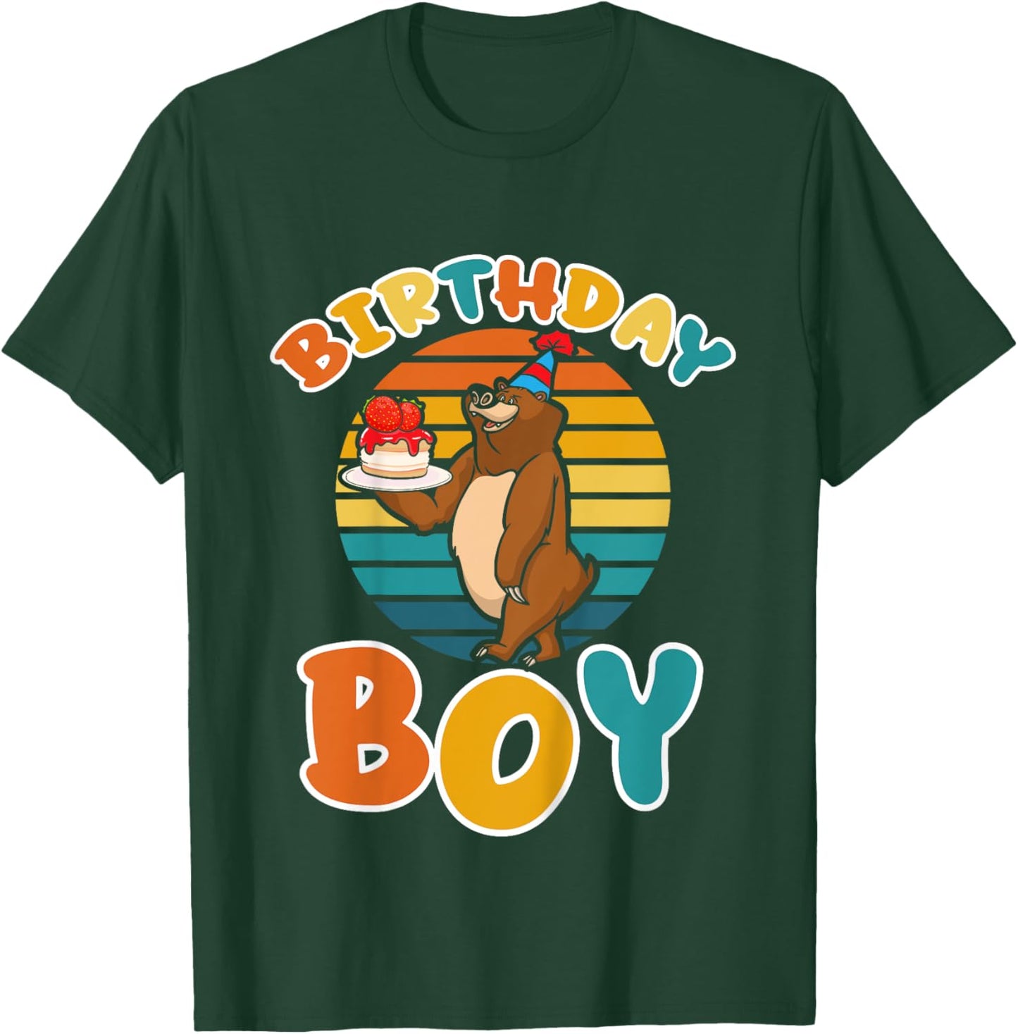 Kids Birthday Boy Lemming Outfit for Gamers and Animal Lovers T-Shirt - T-Shirt | Forest