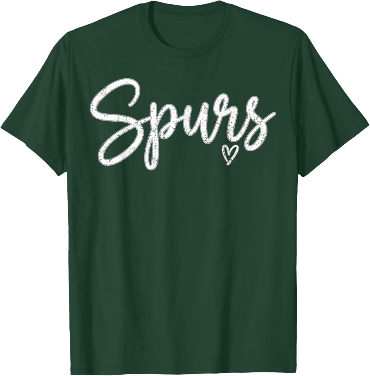 Retro Vintage Spurs T-Shirt - T-Shirt | Forest