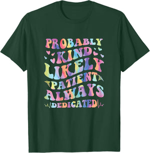 Direct support professional DSP Caregiver T-Shirt - T-Shirt | Forest