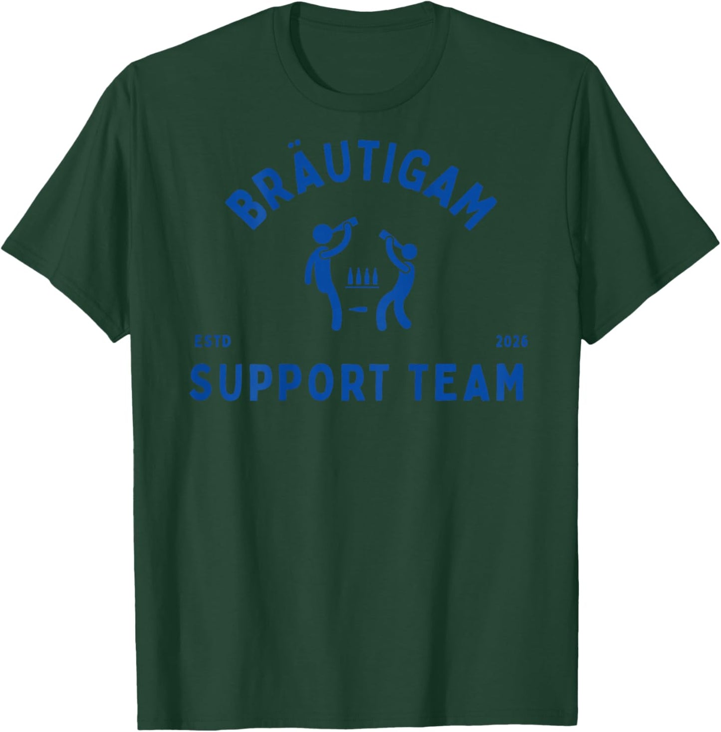 Groom Support Team JGA Stag Night Beer Party T-Shirt - T-Shirt | Forest