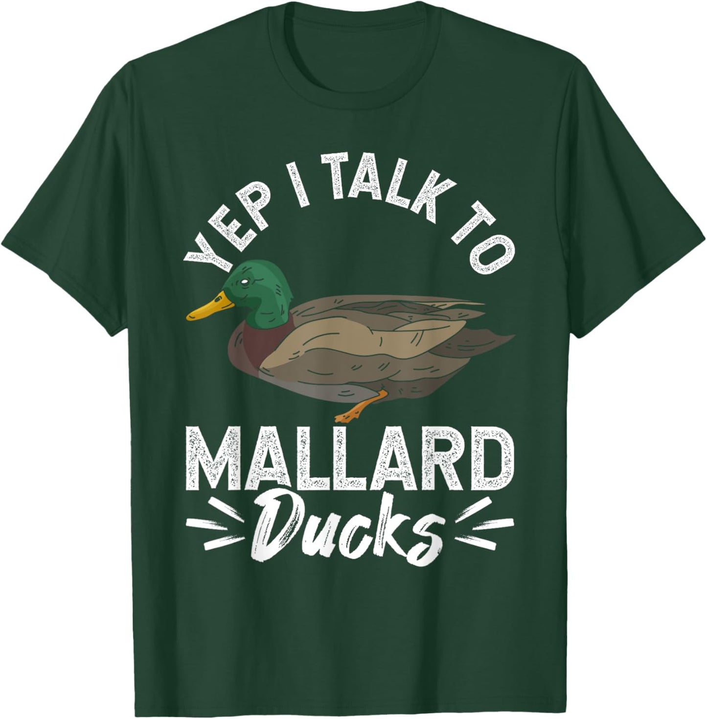 Duck Hunting - Flying Mallards Duck - Hunting T-Shirt - T-Shirt | Forest