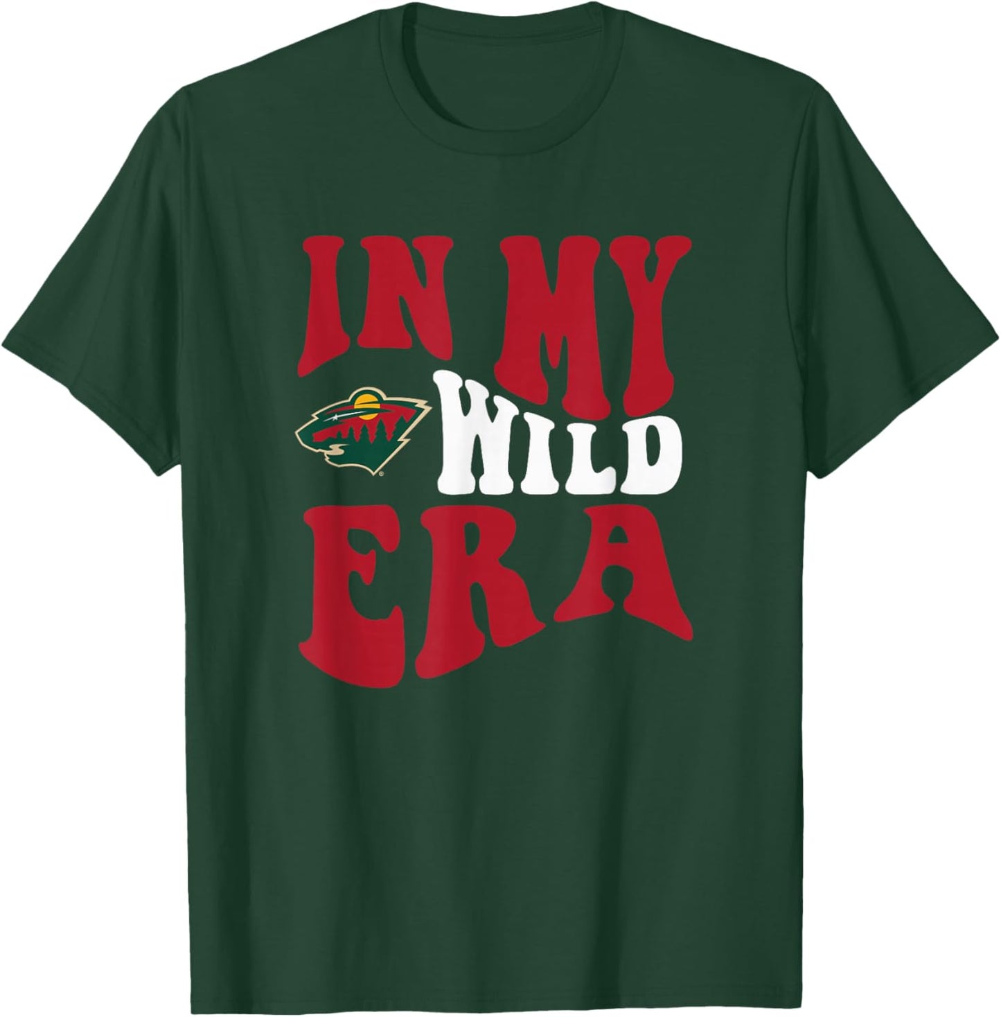 Minnesota Wild Era Officially Licensed T-Shirt - T-Shirt | Forest