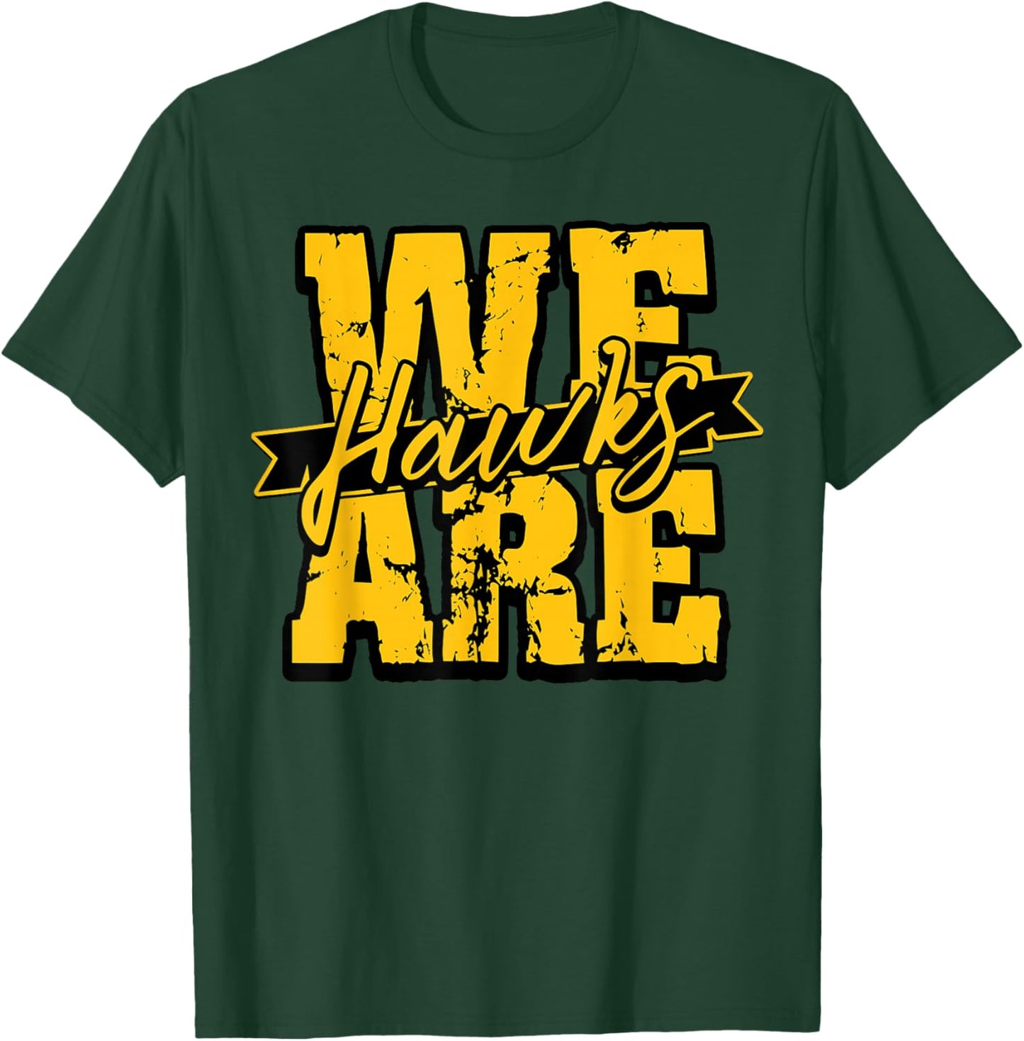 We are Hawks Back to School Spirit GY T-Shirt - T-Shirt | Forest