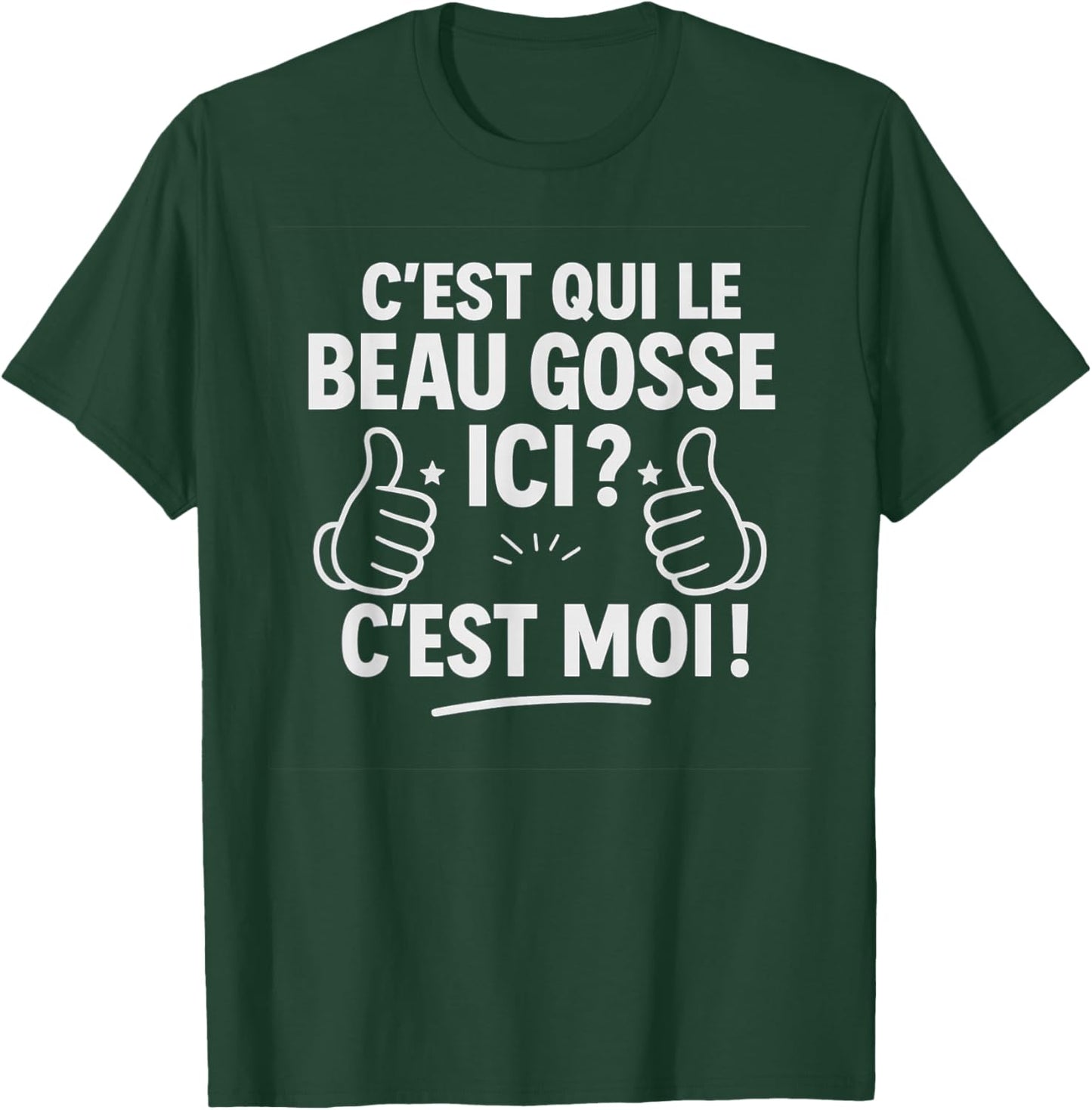 Is Who the Beautiful Kid Here? It's Me! Gift Man T-Shirt - T-Shirt | Forest