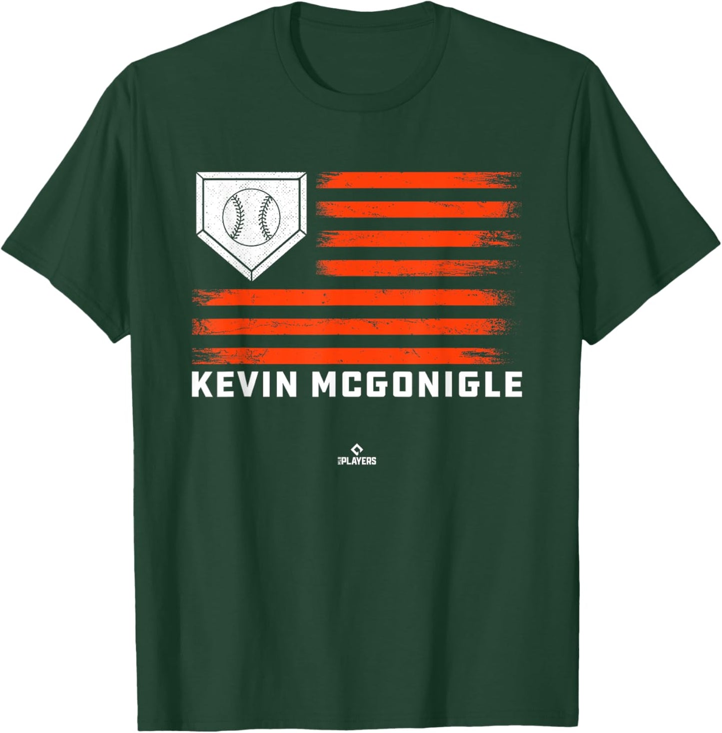 Vintage Flag Gameday Kevin McGonigle Prospect Baseball Fan T-Shirt - T-Shirt | Forest