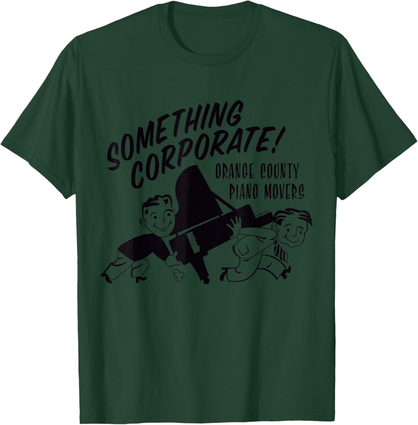 Something Corporate - Piano Movers T-Shirt - T-Shirt | Forest