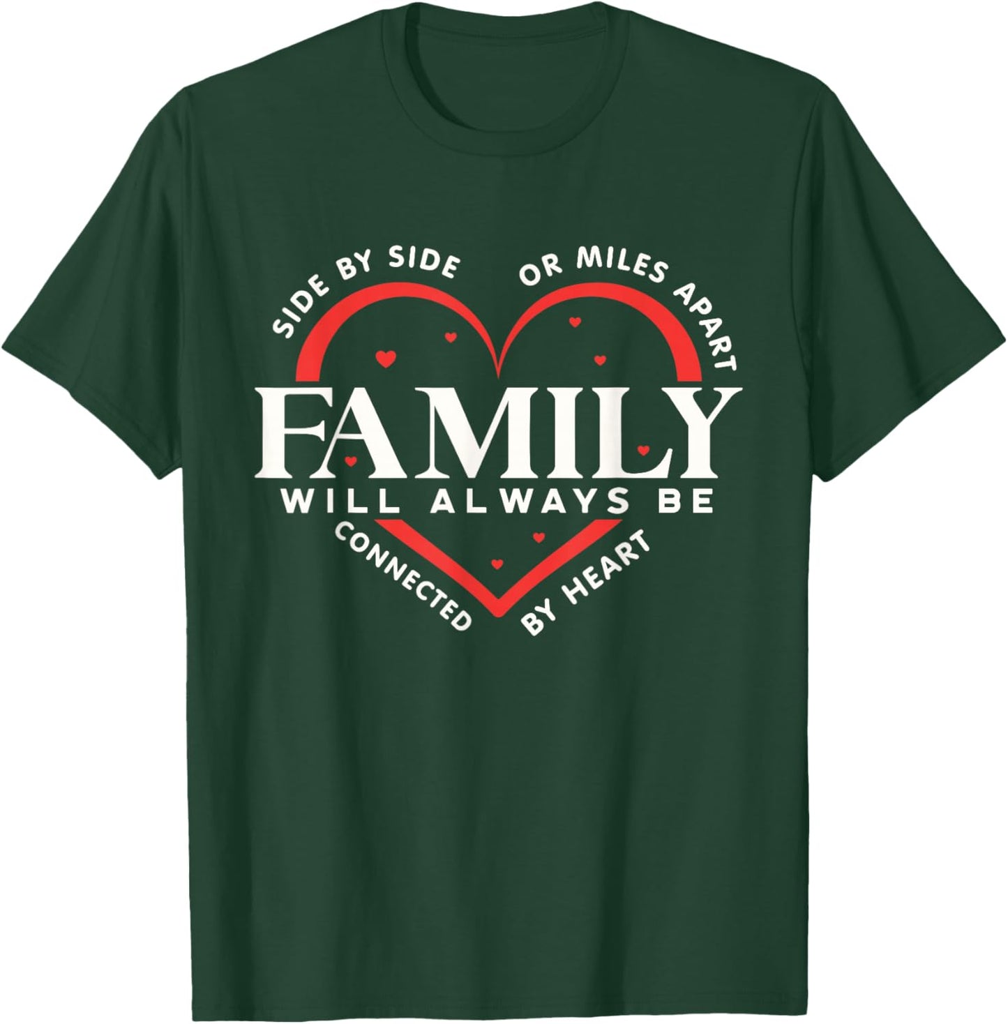 Family reunion 2025 Family Vibes Side by Side Matching Group T-Shirt - T-Shirt | Forest