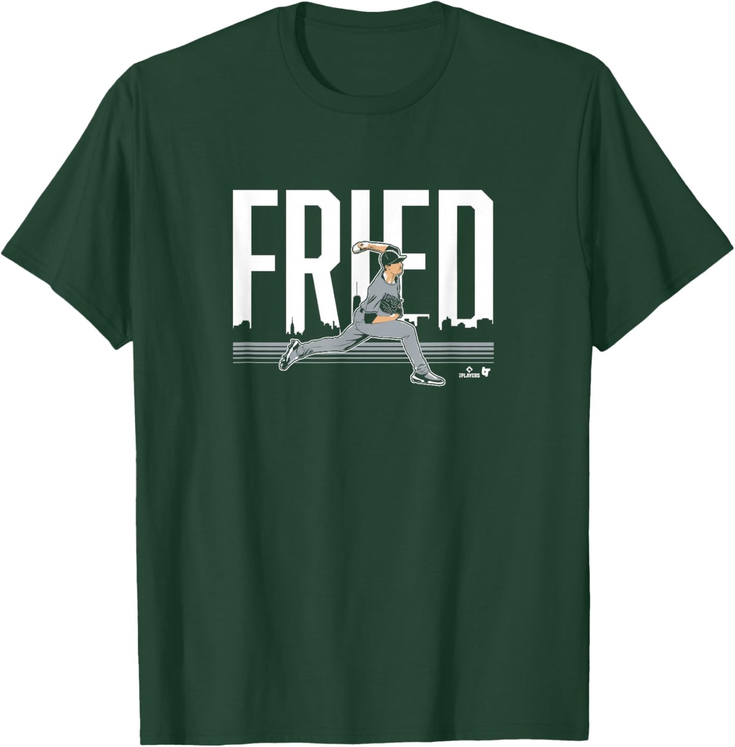 Max Fried - New York Baseball T-Shirt - T-Shirt | Forest