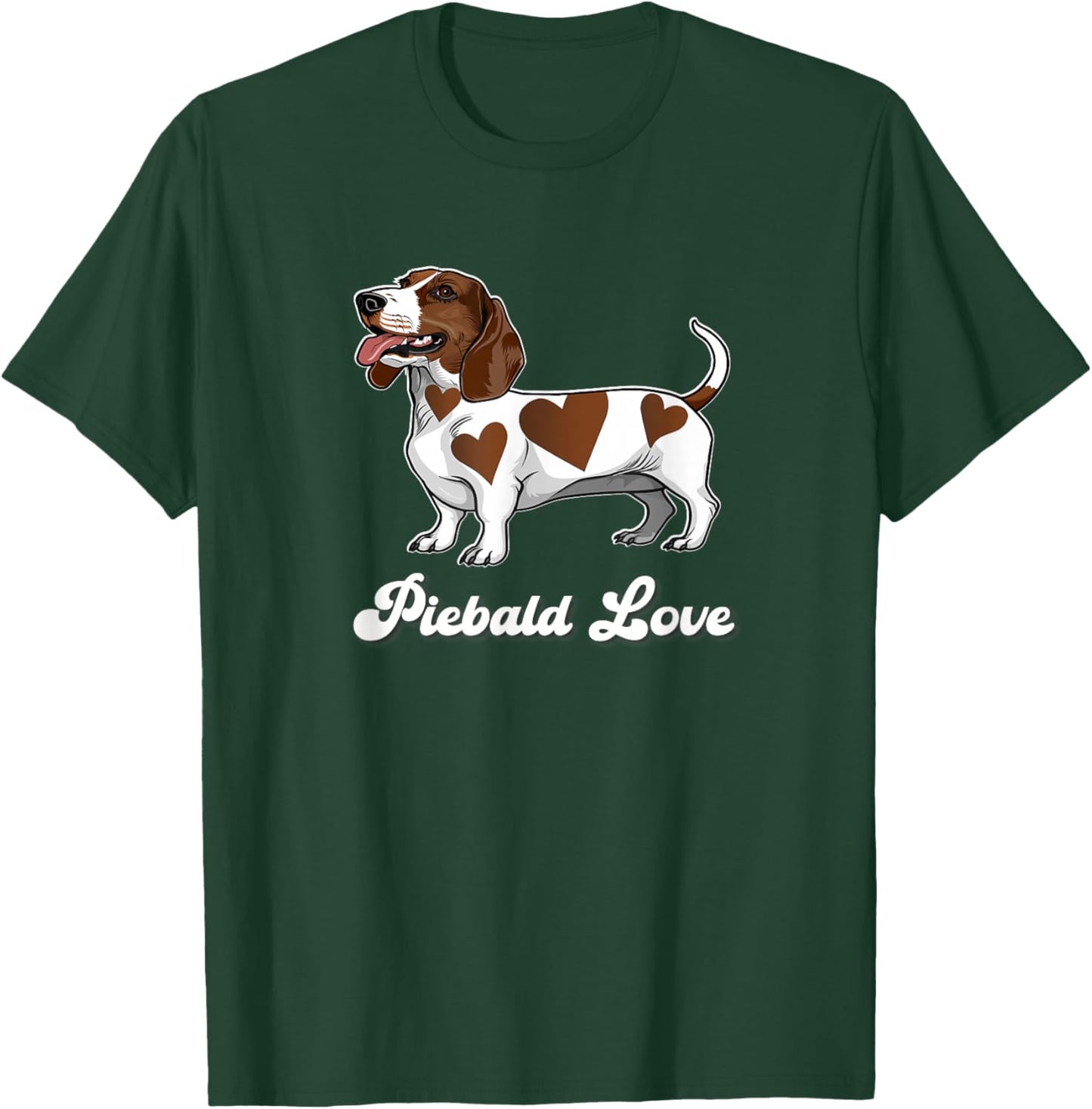 Kids Girls Cute Funny Love Brown Piebald Lover T-Shirt - T-Shirt | Forest