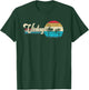 Cool Summer Beach Vacation Men Women Sunset Palm Tree T-Shirt - T-Shirt | Forest