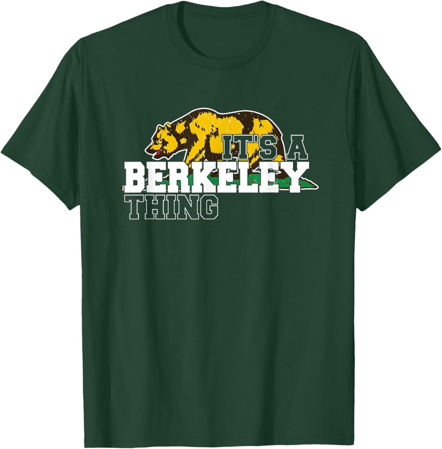 Berkeley California CA T-Shirt - T-Shirt | Forest