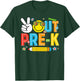 Peace Out Pre-K Happy Last Day of School Funny Pencil Retro T-Shirt - T-Shirt | Forest