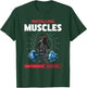 Wolf Deadlift Fitness Gym Weightlifting T-Shirt - T-Shirt | Forest