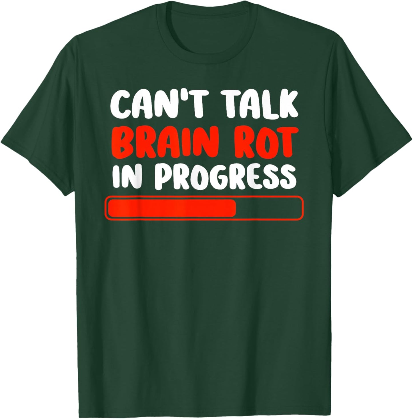 Brain Rot Shirt for Kids Brainrot Meme Funny Gamers Boys T-Shirt - T-Shirt | Forest