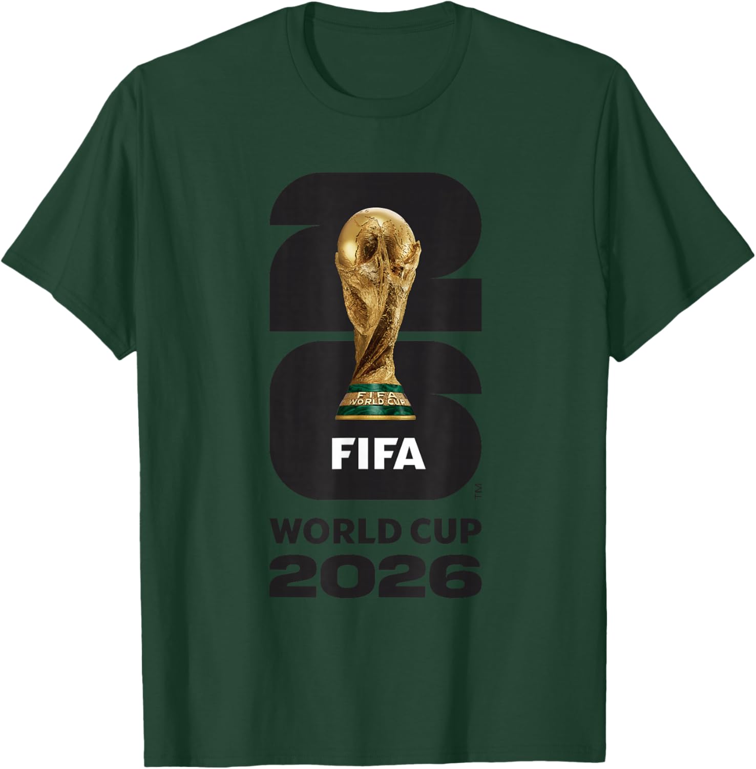 FIFA World CUP26 FIFA Gold TROPHÄE T-Shirt - T-Shirt | Forest