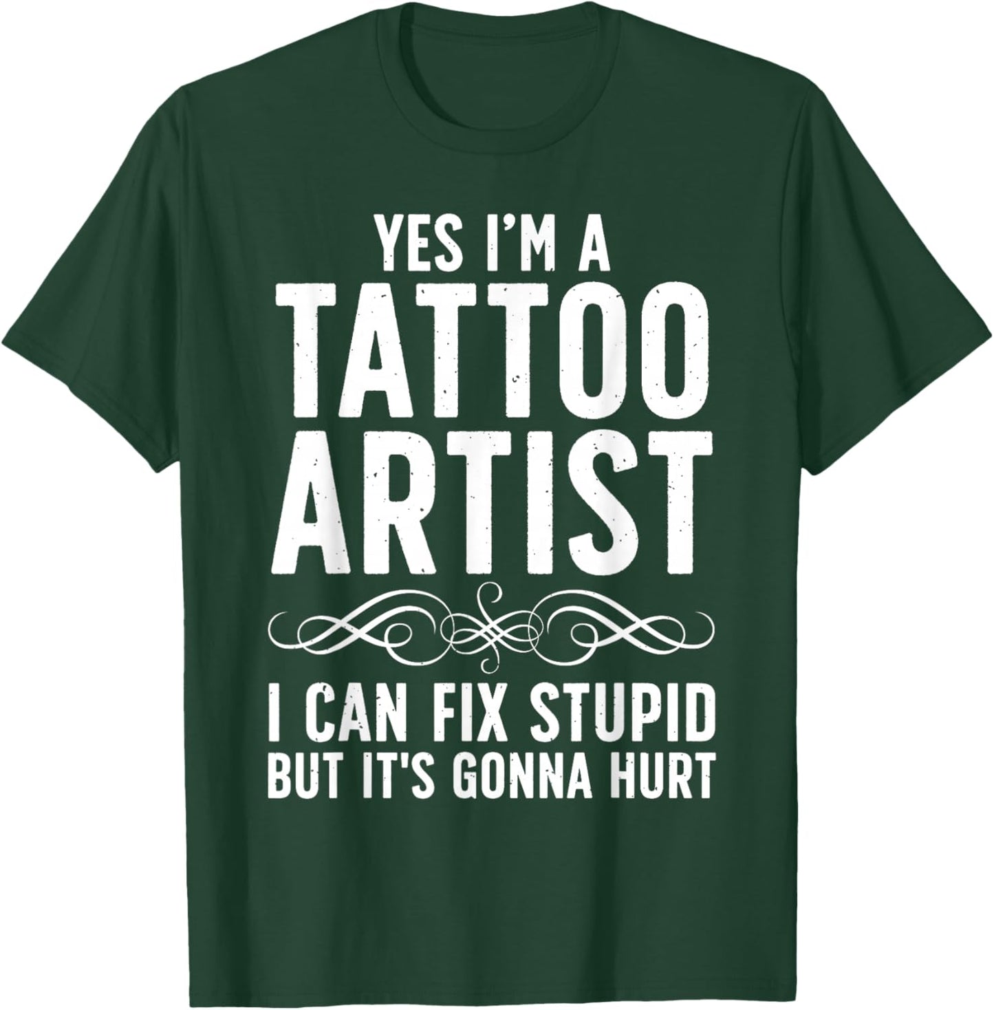Funny Tattoo Artist Art Women Tattooer Tattoo Artist T-Shirt - T-Shirt | Forest