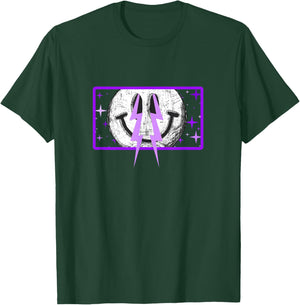 Purple Color The Eyes, Chico Purple Graphic T-Shirt - T-Shirt | Forest