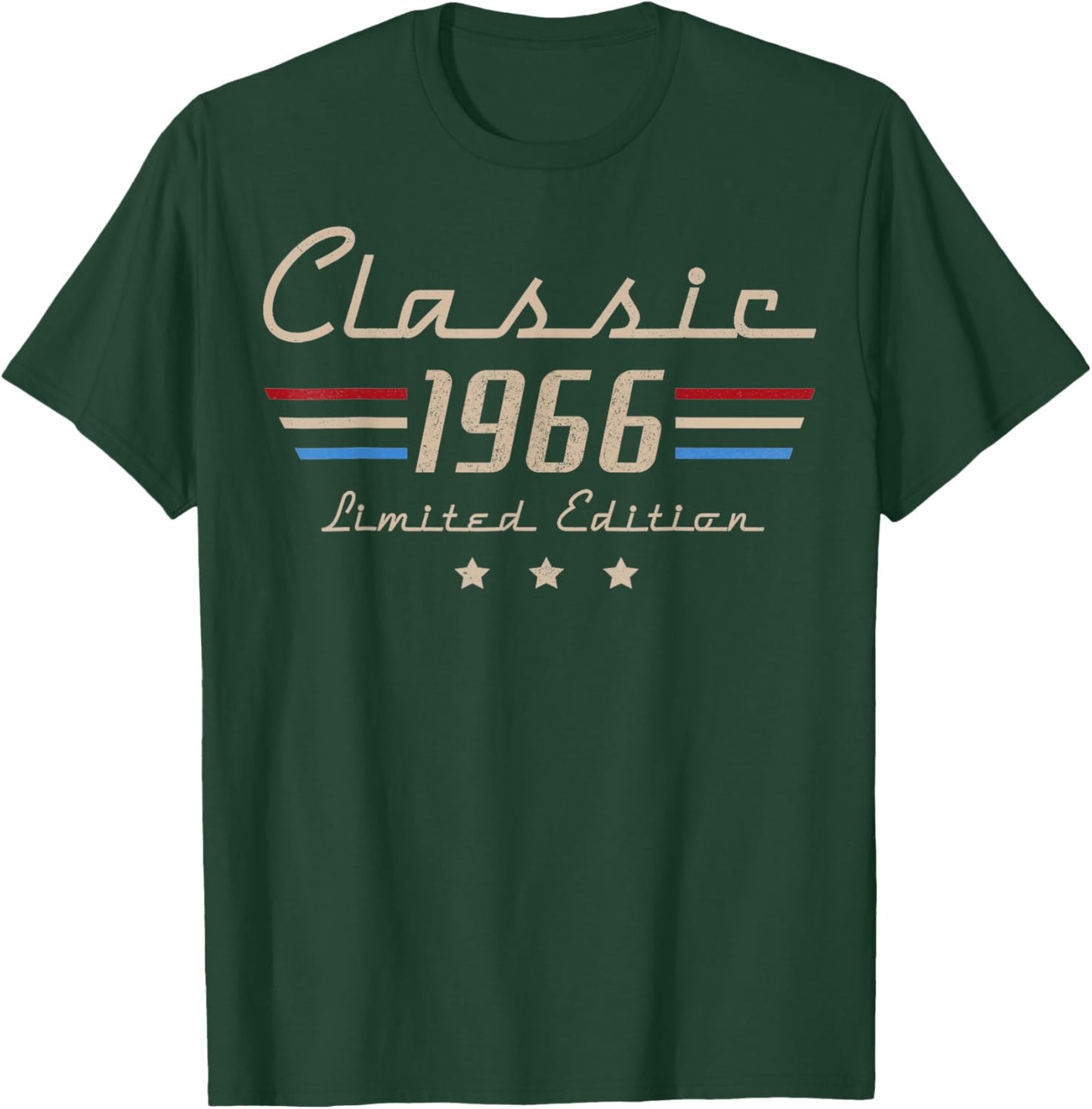 60th Birthday Vintage 1966 Classic Legend 60 Year Old Men T-Shirt - T-Shirt | Forest