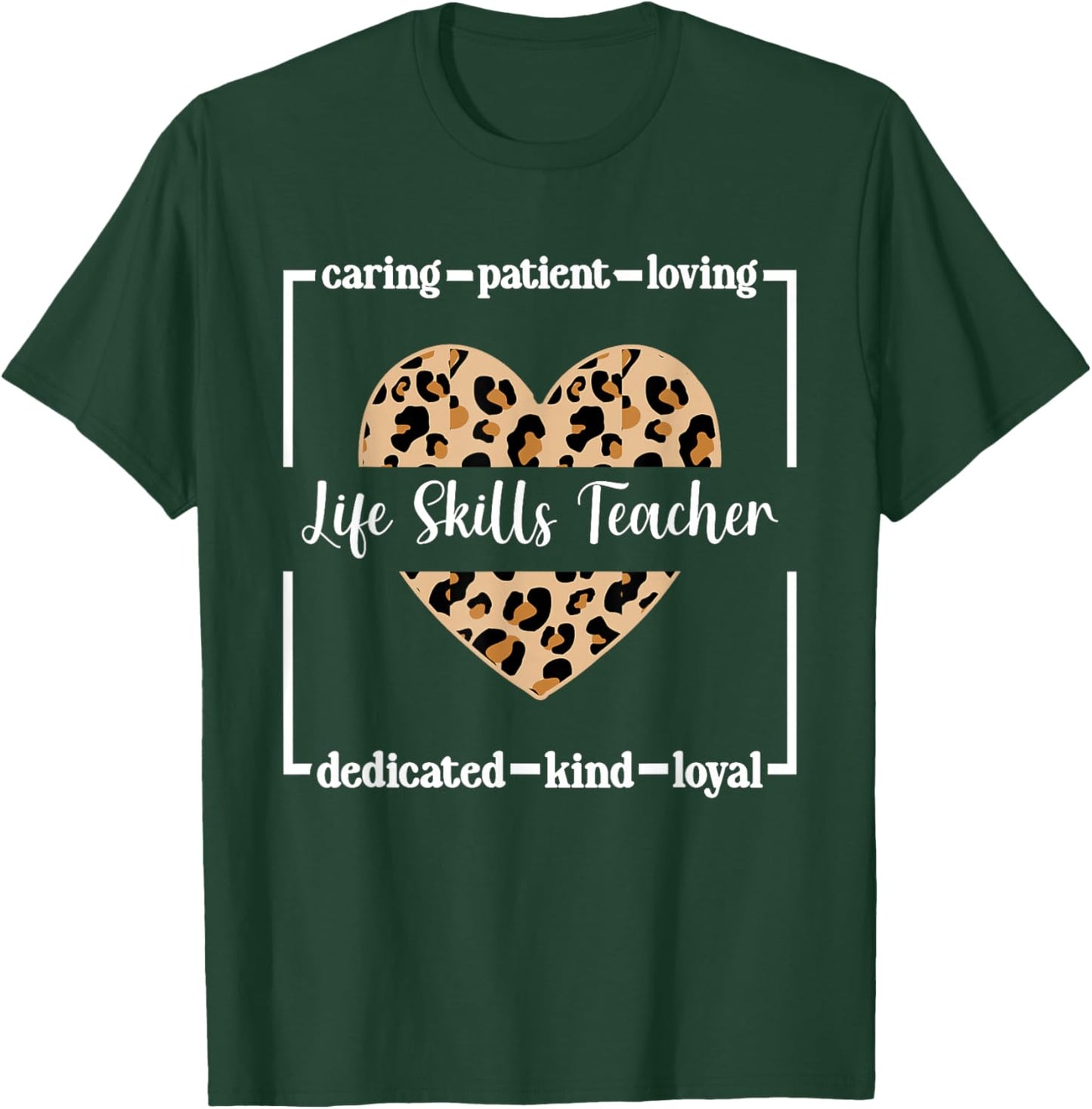 SPED Special Education Students Life Skills Teacher T-Shirt - T-Shirt | Forest