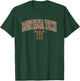 Montana Tech Orediggers Arch Over Green Officially Licensed T-Shirt - T-Shirt | Forest